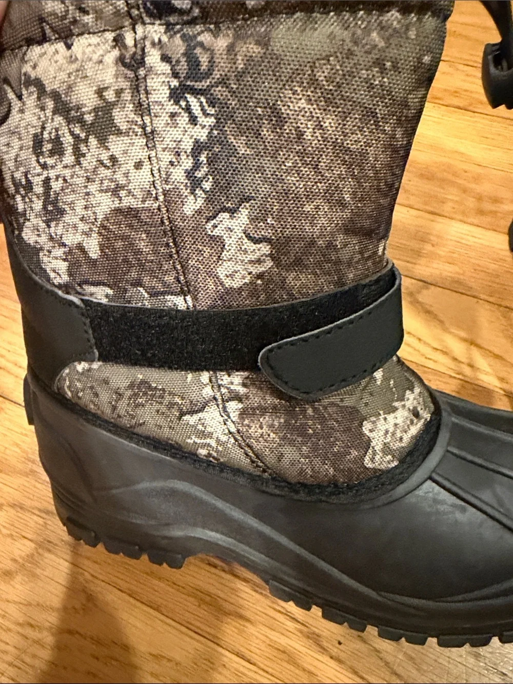 RedHead Kids Brown & Black Camo Winter Boots